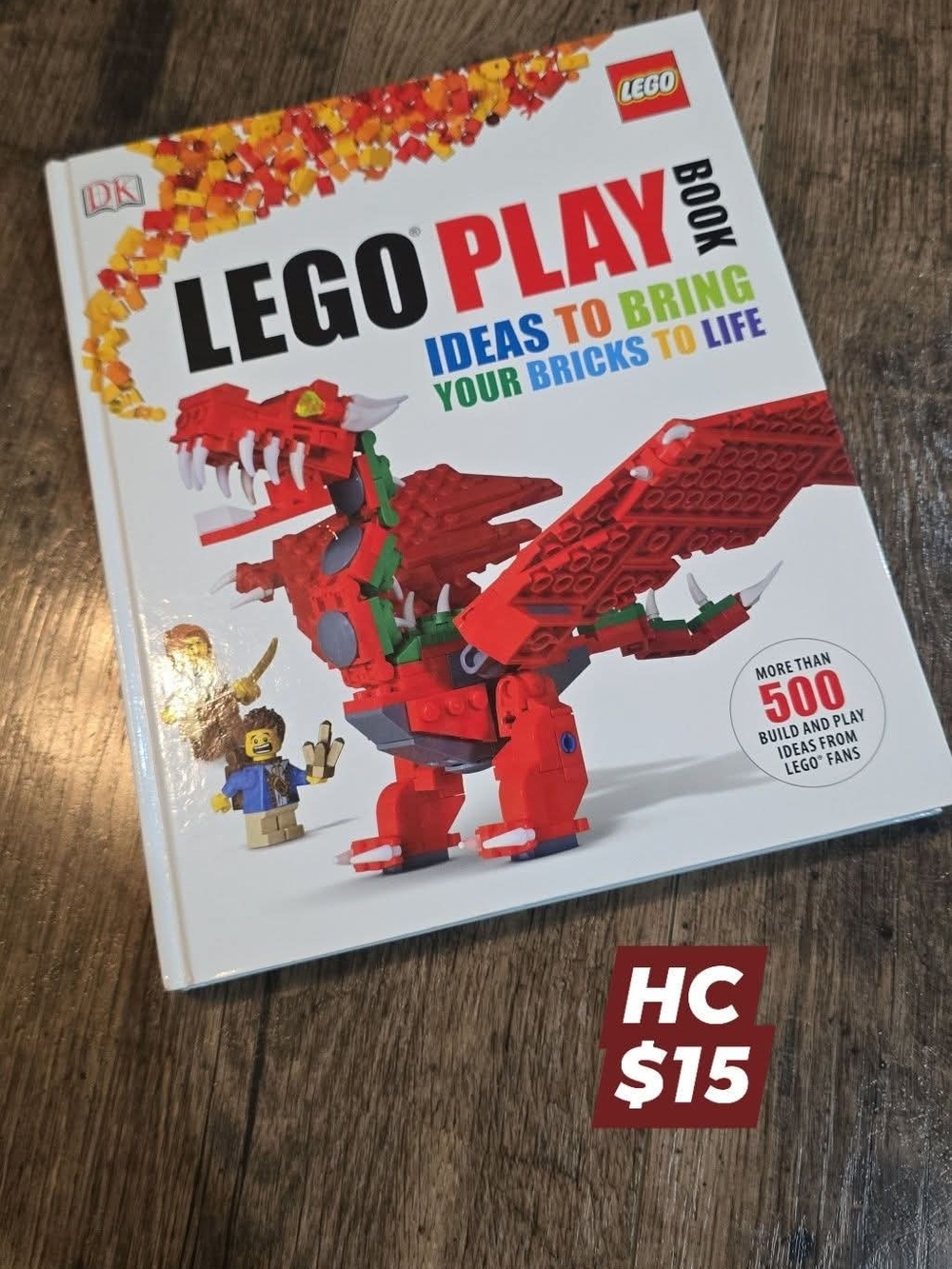 Lego Play Book - Red, White, Green, Blue Accents